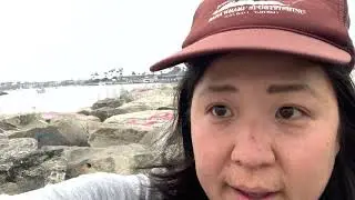 Jetty fishing in Long Beach