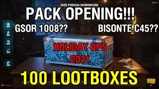 OPENING 100 LOOT CRATES IN WORLD OF TANKS | HOLIDAY OPS 2021