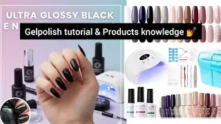 Gel polish + nail products explained step by step 💅for beginners😍😯 #gelnails #beginners#mustwatch  