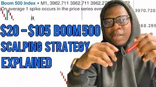 $20 to $105 in 15 minutes scalping boom 500 explained