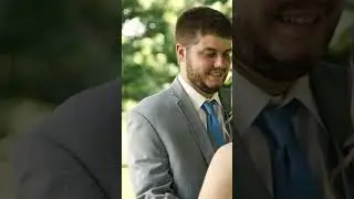 Looking Beautiful 👀 || Kentucky Wedding Videographer #firstlook #weddingvideo #wedding #kentucky
