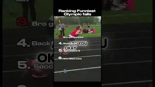 Ranking Funniest Olympic Fails 🤣😂