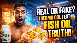 Muscle Nectar Fish Oil REAL hai ya FAKE? 😱 | Thermocol Test🌡️+ Honest Review 🧐#kdfitness78 #viral 
