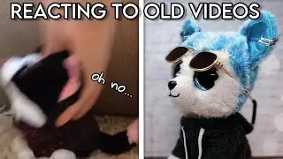 REACTING TO MY OLD BEANIE BOO VIDEOS (part 5)