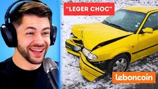 LES VOITURES LES PLUS &Eacute;CLAT&Eacute;ES de LEBONCOIN #3 🚗 (React Drole)