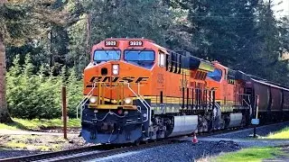 Railfanning East Vancouver, WA - BNSF's Fallbridge Sub (3-16-17)