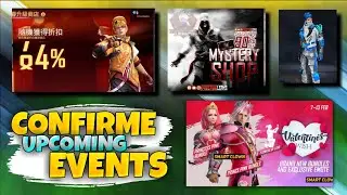 Confirme Date Of Free Fire Upcoming Events In OB-32 Update | @Cyber Gaming 0.2