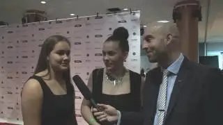 BigV Awards Night 2016 Red Carpet Interview   Emily Fielding and Sophie Owen