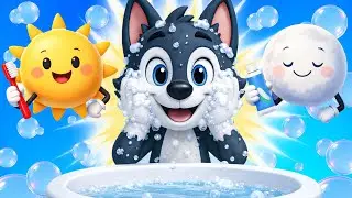 🧼 I Wash My Hands with Percy the Wolf | Kids Song