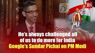 Watch: Google's Sundar Pichai praises PM Modi's vision for 'digital India' | PM Modi in US