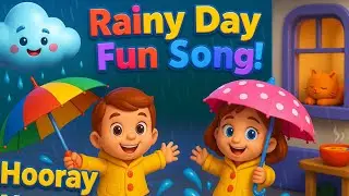 Rainy Day Song for Kids 🌧️ | ChikliTV Nursery Rhymes & Kids Songs