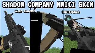 Shadow company MWIII UNOFFICIAL Texturepack v0.2 | bedrock edition mcpe | 1.21.100+ | Nathz showcase