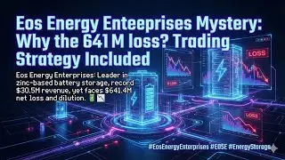 [Fullver] Tajemnica Eos Energy Enterprises: Skąd strata 641 mln? Strategia handlowa wliczona w cenę