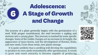Class7 Science ch6 Adolescence : A Stage of Growth and Change full Chapter detailed Explanation
