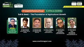 1st Technical Panel at BRAND R.Comm 2025 | Soil & Seed – The Foundation of Agricultural Growth