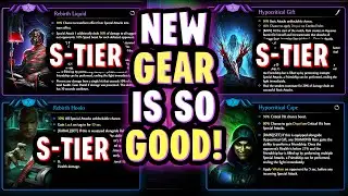 MK Mobile. New Krypt Gear is INSANE! This Equipment is Absolutely Broken...