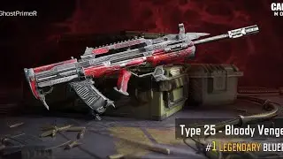 Legendary Type 25 Bloody Vengeance Gameplay / Domination Match / Diesel Map CODM Gameplay