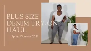 #plussizefashion#plussizejeansDENIM TRYON HAUL SPRING / SUMMER 2021
