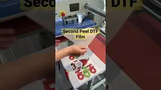 Second Peel DTF Film, Hot/Warm/Cold Peel Film