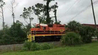 Bay Line Railroad 2180 with a Leslie RS3L horn (May 25, 2022)