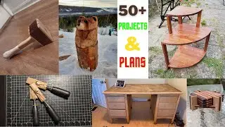 Best Woodworking Projects & Plans Ever, Beginner Woodworker, Start with new 50+ Projects Ep22