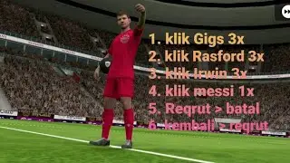 TRIK DAN CARA MENDAPATKAN ICONIC IRWIN&nbsp; | ICONIC MANCHESTER UNITED | #PESMOBILE #ICONIC