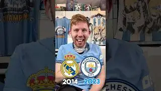 Реал Мадрид 2014 против Манчестер Сити 2023, объединенный состав #шорты