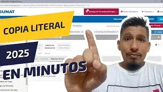 📌 COMO SACAR UNA COPIA LITERAL 2025  👉 ASISTENTE #CONTABLE