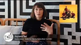 L&rsquo;&OElig;il du spectacle Interview Madelyn Ann &laquo;&nbsp;Questions Chansons&nbsp;&raquo; Rose Bourbon (Paris) - 9 avril 2025