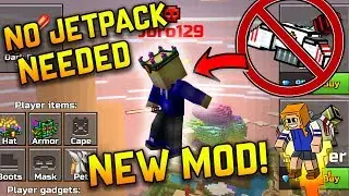 Fly WITHOUT A Jetpack In Pixel Gun 3D [New Fly Forever Mod/Hack]