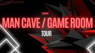 2026 Tour: Explore My Man Cave/Game Room - Retro Gaming and Action Figures!