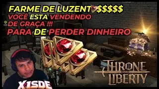 TUDO SOBRE GANHAR DINHEIRO PARE DE PERDER THRONE AND LIBERTY
