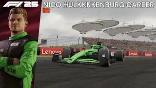 F1 25 Nico Hulkenburg Driver Career Mode - S1R2 - Shanghai Drift & Slicks On Wet Conditions?