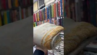 Бархат Barosha персикового цвета с шалью из бархата Barosha | Зимняя коллекция 2025 | Новые посту...