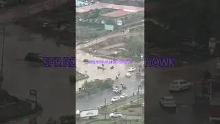 Road construction situation SPR ROAD #gurgaoninvestment #waterlogging #mcgg #gmda #watersports