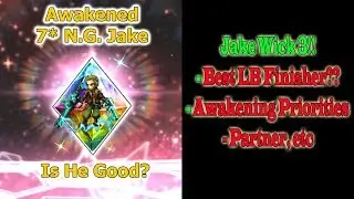 FFBE 7 Stars Nameless Gunner Jake Latent and Awakened Abilities Review (#825)