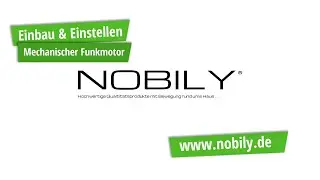 Einbauanleitung und Einstellen NOBILY PR Rollladenmotor