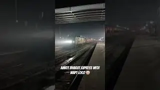 Wap5 loco hta diya😡 #amritbharatexpress #wap5locomotive #indianrailways #trendingnow #viralshorts