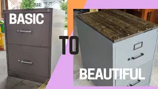 DIY Metal Filing Cabinet Makeover (Roller Coaster Ride)
