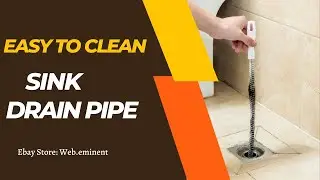 Sink, Water pipe, Drain pipe Cleaning Brush