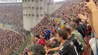 AC Milan chants against Inter Milan