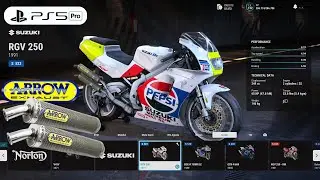RIDE 5 | Customize Suzuki RGV 250 2T Brutal Arrow Sound Gameplay [4K PS5 Pro]