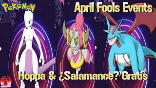 April Fools Event Hoopa Y Salamance Gratis | Infinity Island/Moeke Legends