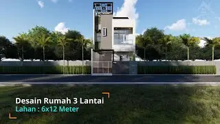 Minimalist House | 6x12m Smart Design & Space&nbsp;Optimization!