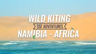 Wild Kiting - In Namibia, Africa