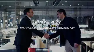 Прямо с выставки ISE 2026 от HP.