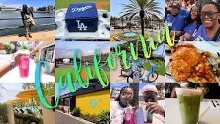 Our Last Day in LA | Dodgers Game | Long Beach Cali #LBC | RWTR