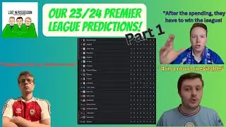 ENTIRE PREM TABLE PREDICTIONS! Part 1 - Predicting the Bottom Half!