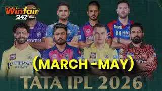 IPL 2026 Latest News: Fans Get Ready for Blockbuster Season! WinFair247 News🏏