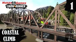 SNOWRUNNER: MOD MAP.COASTAL CLIMB.моды использовать только как тех поддержку.#6